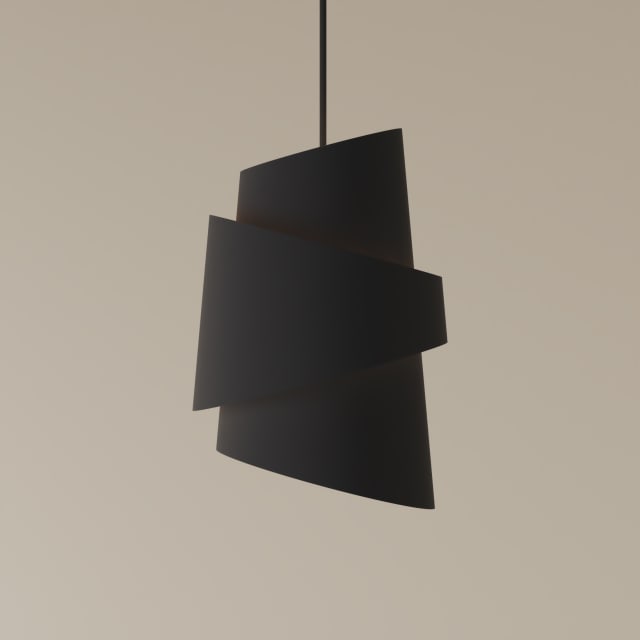 Croissant Pendant Light by Teixeira Design Studio
