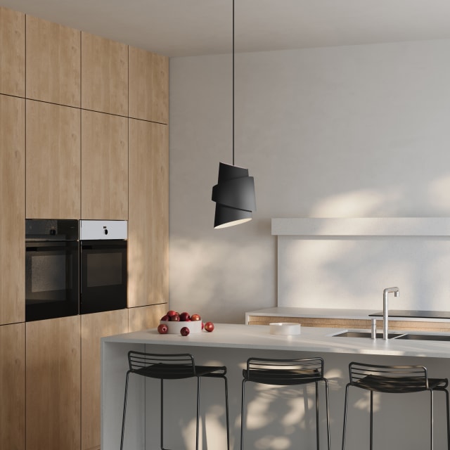 Croissant Pendant Light by Teixeira Design Studio