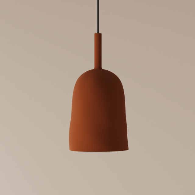 Vessel Medium Pendant Light by Andrew Ferrier