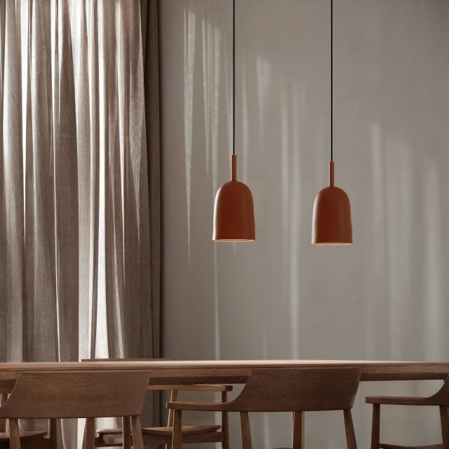 Vessel Medium Pendant Light by Andrew Ferrier