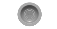 Top-down view of the Charging Base showing the battery indicator LEDs