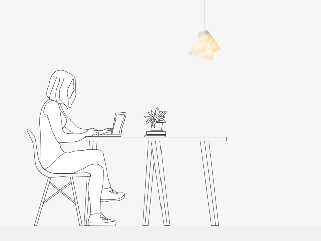 Pendant Light scale photo