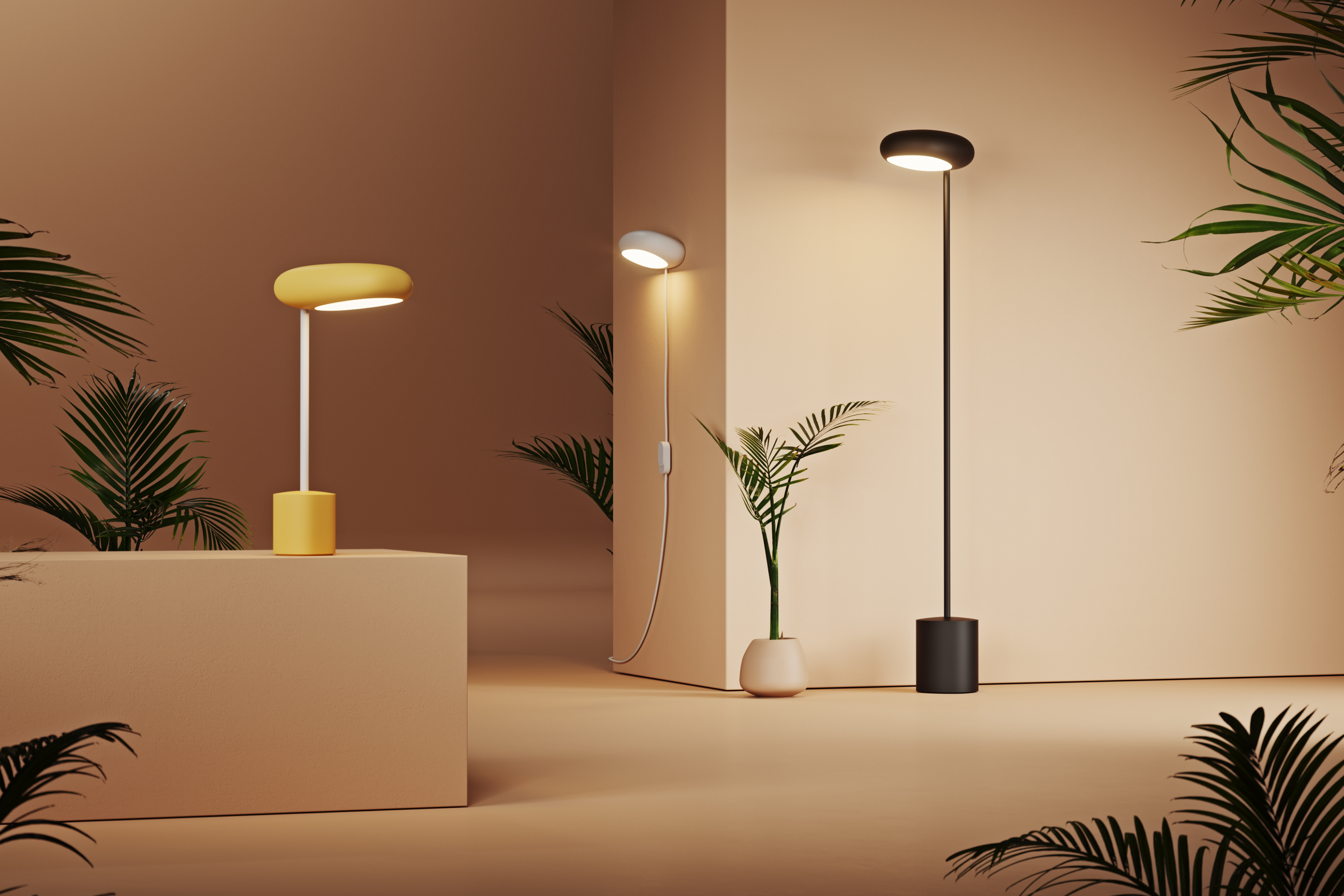 Palm task shop light
