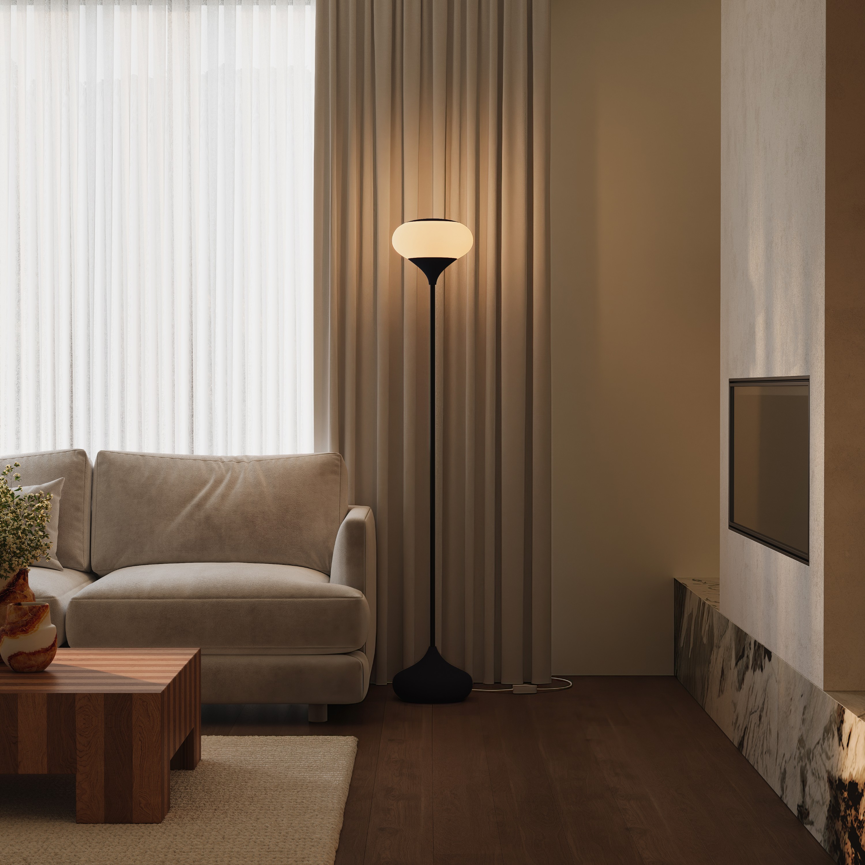 Kobble Floor Light by Karim Rashid | Gantri®