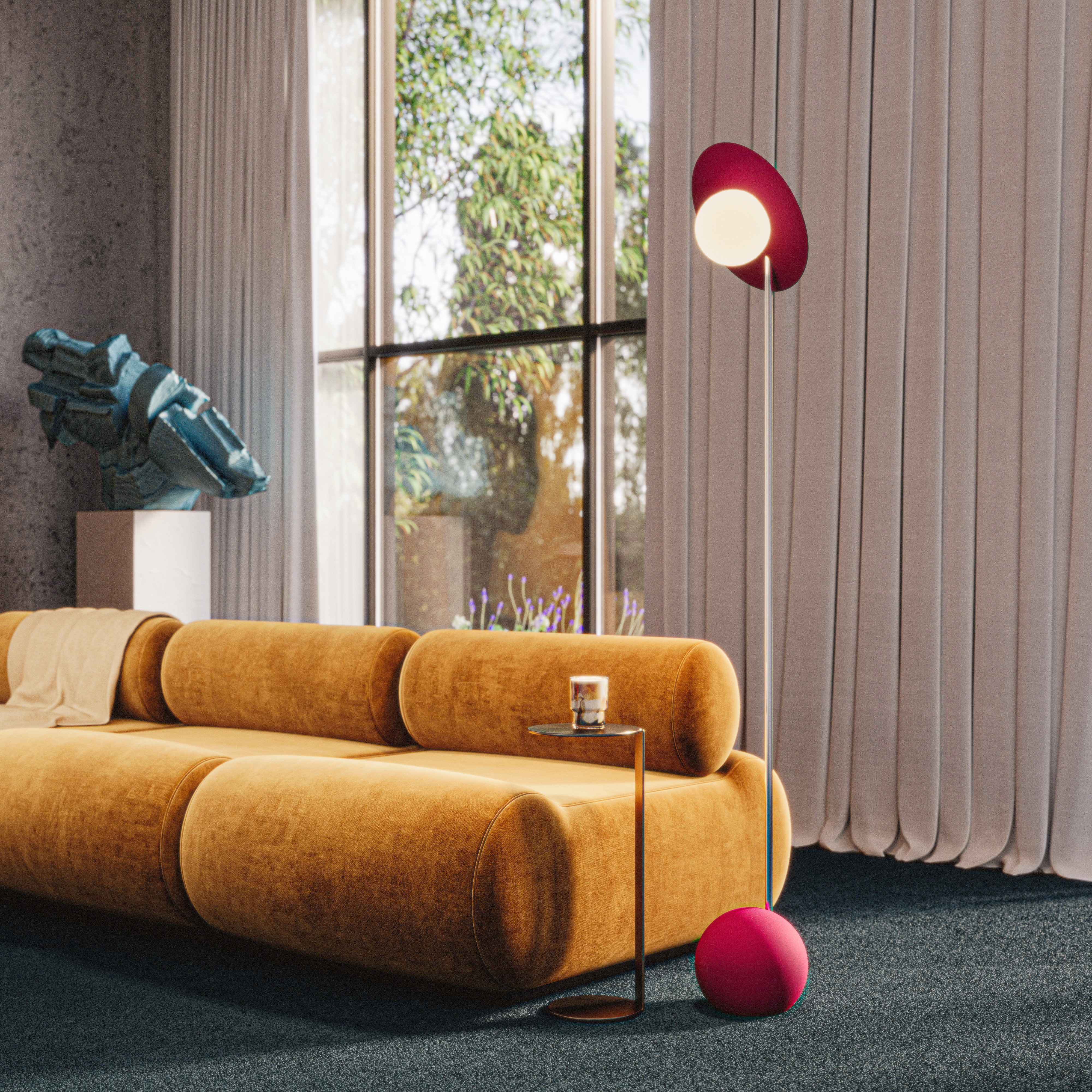 Noah Floor Light by Filippo Mambretti Design Studio | Gantri®