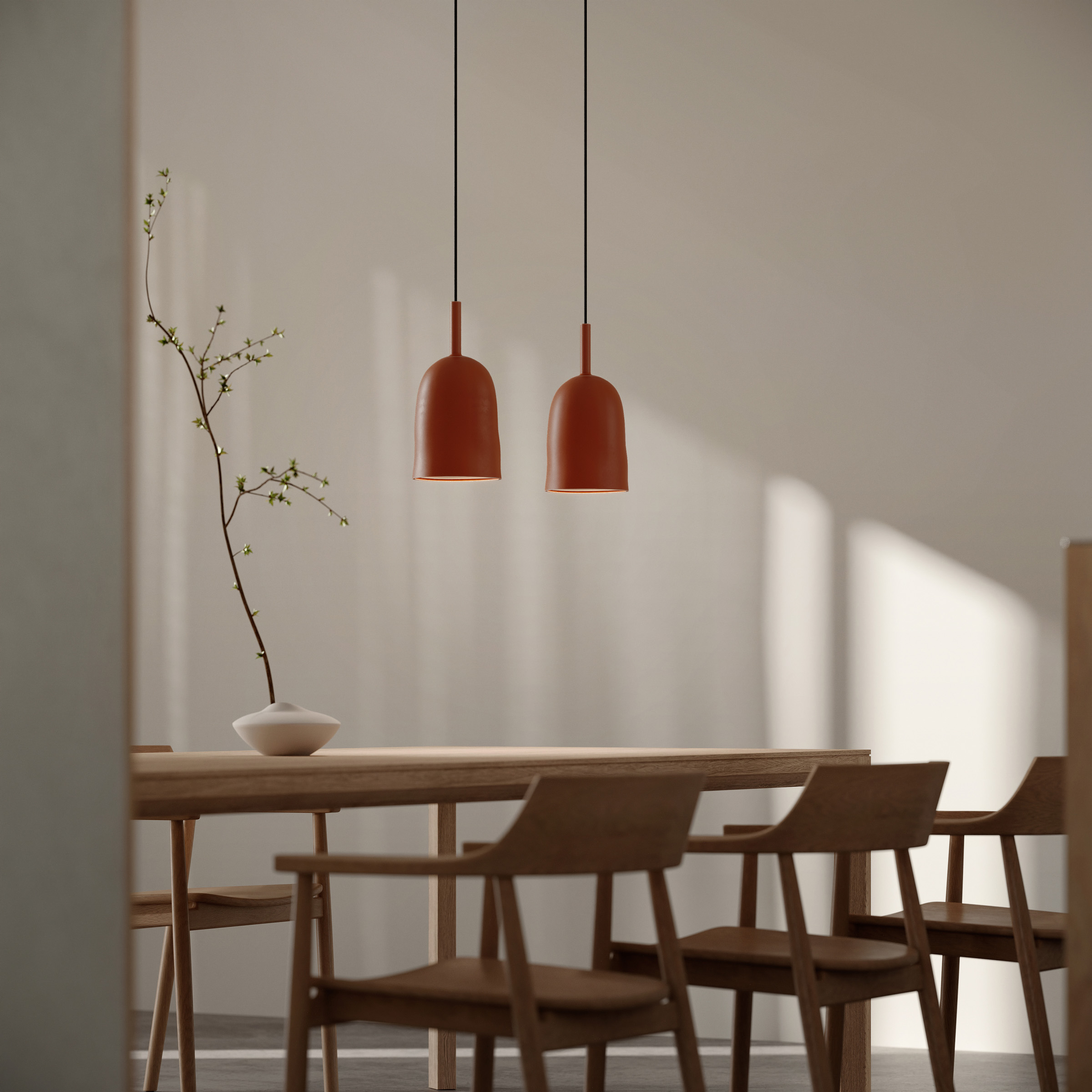 Vessel Medium Pendant Light by Andrew Ferrier | Gantri®