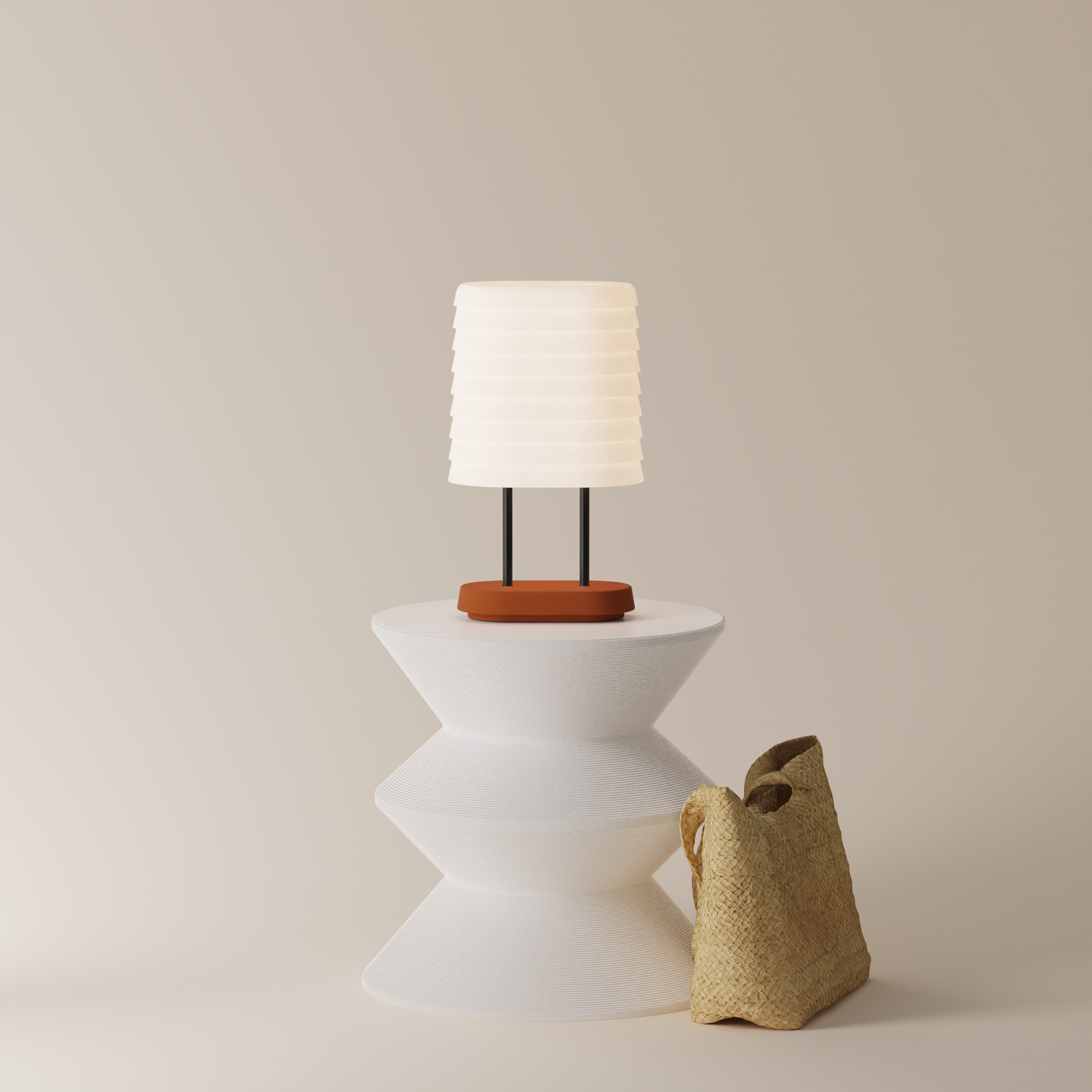 Persiana Table Light by Carlos Jimenez | Sedona, 16.7″
