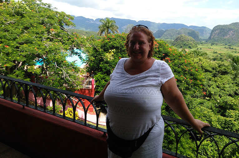 View of Vinales Valley in Western Cuba