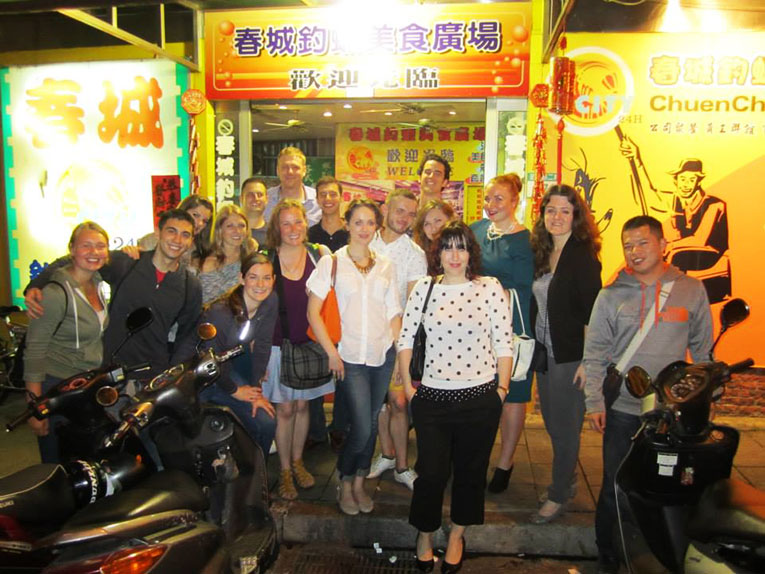 English teachers in Taiwan