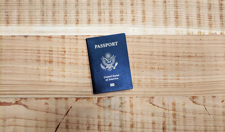 Passport from the us