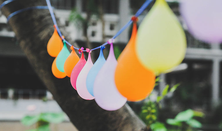 Water balloons