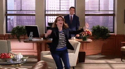 Tina Fey running