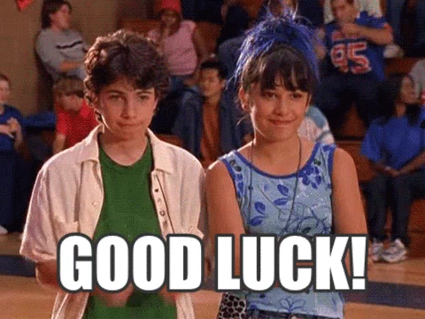 Gordo and Miranda giving thumbs up