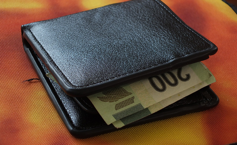 Wallet full of money
