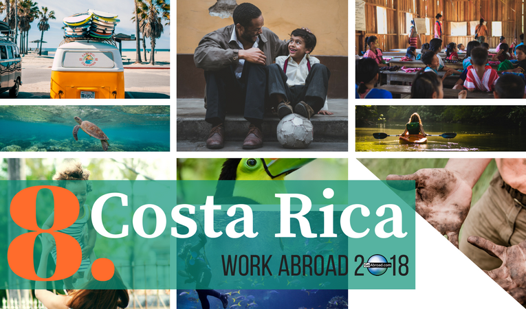 Top destinations for work abroad in 2018