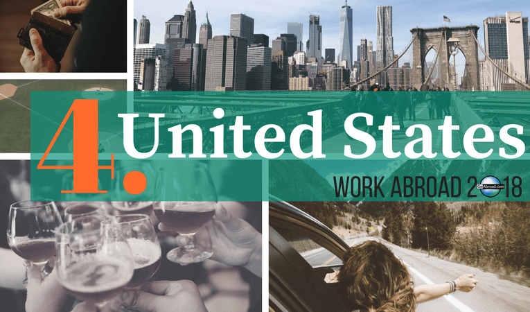 Top destinations for work abroad in 2018