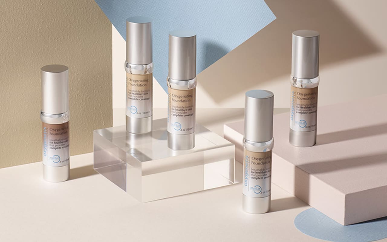 Oxygenetix post-procedure skincare and makeup at Garazo Plastic Surgery