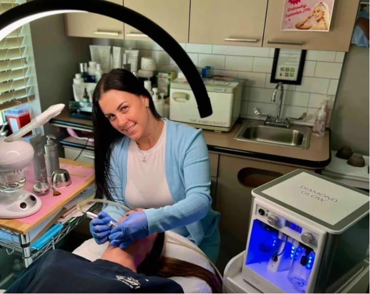 Shelby customizes each step from cleansing to hydration during a facial to directly address skin issues and target your goals