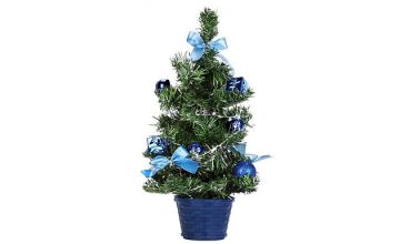 Mini Table-Top Christmas Tree - 4 Colours & 3 Sizes