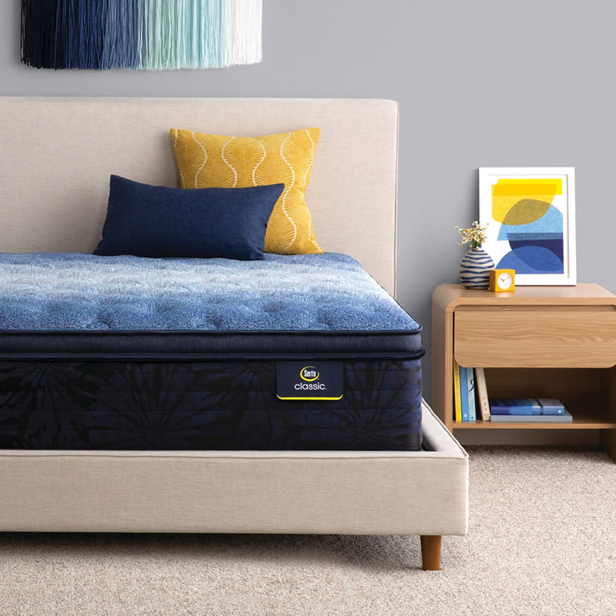 Serta Classic Triumph Plush Pillow Top Queen 14.5 inch Mattress