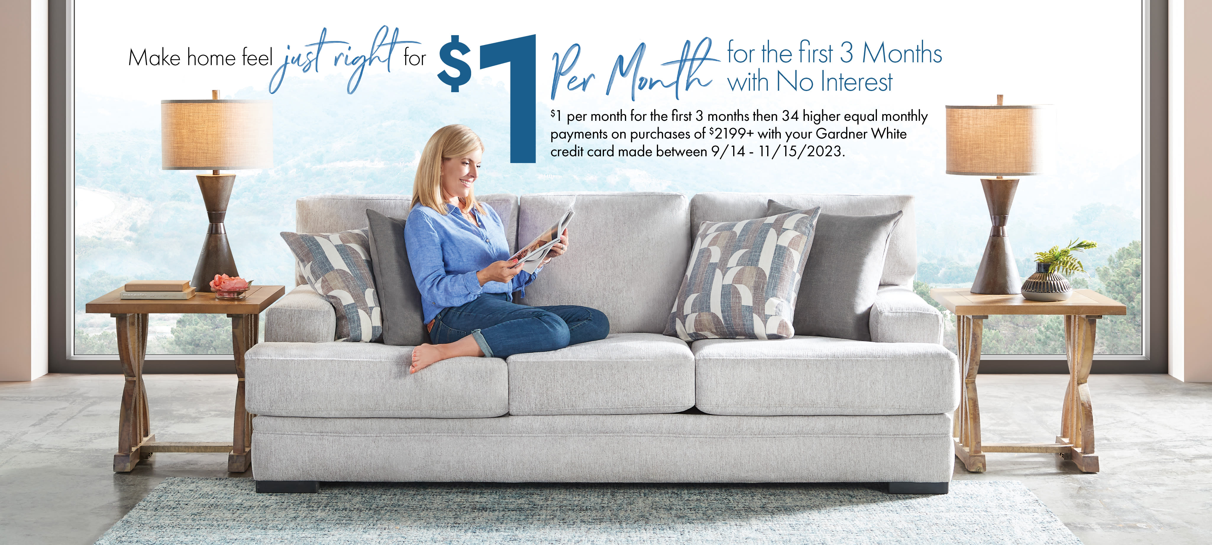 Finance Furniture at GardnerWhite Furniture