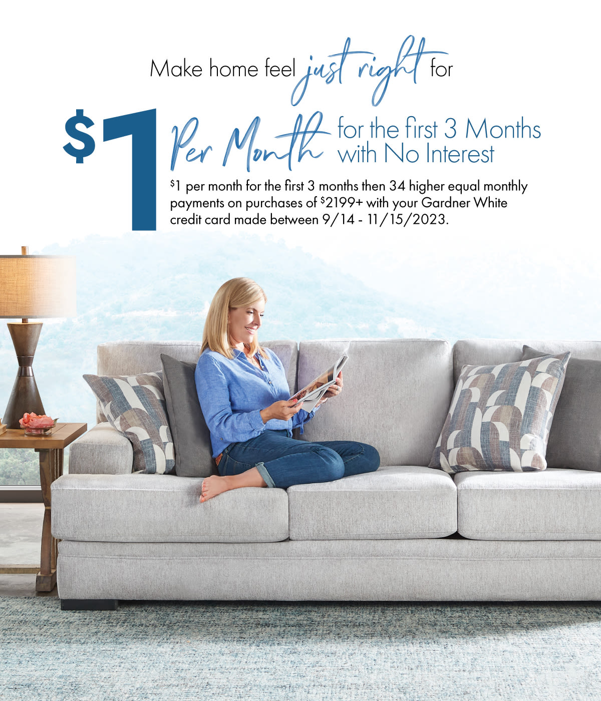 Finance Furniture at GardnerWhite Furniture