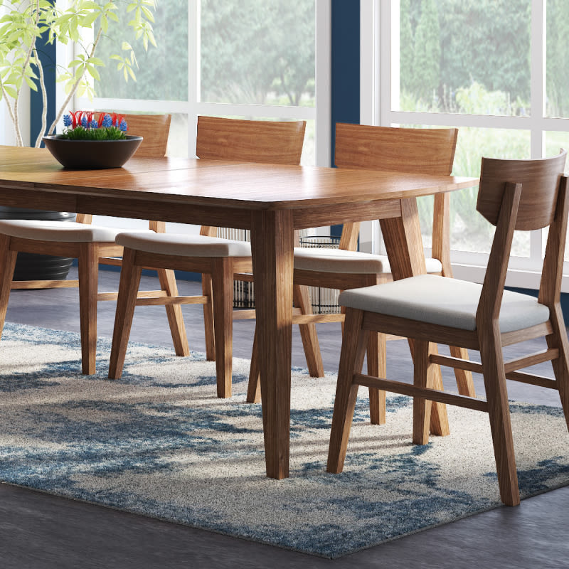 Conrad Extendable Table + 4 Chairs
