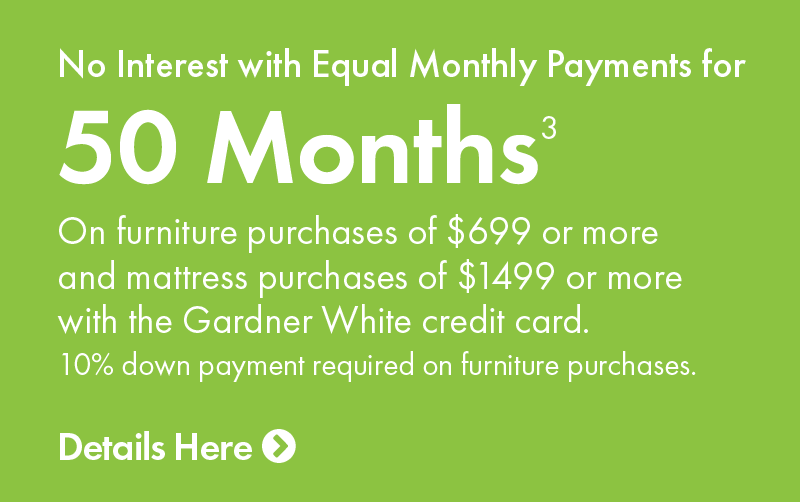 New Arrivals at GardnerWhite