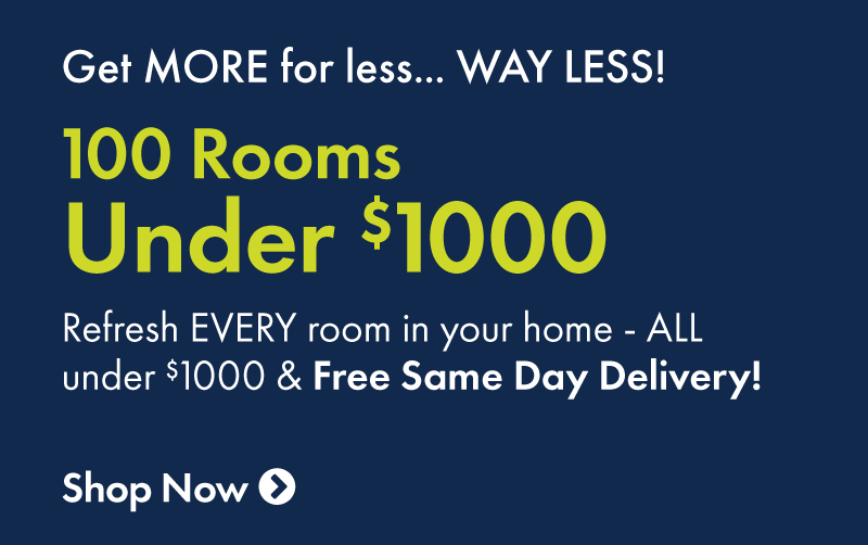 100 Rooms Under $1000