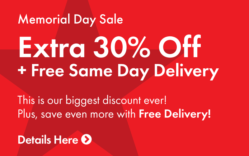 Memorial Day Sale, Extra 30% off