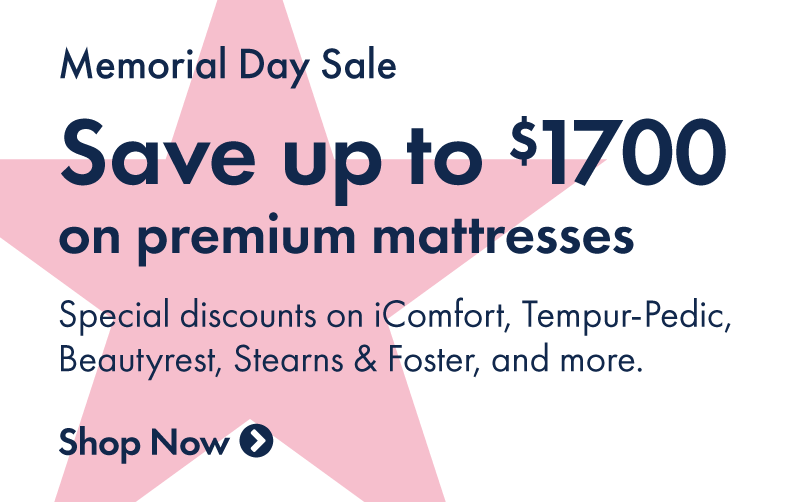 Save Up to $1700 on a new mattress