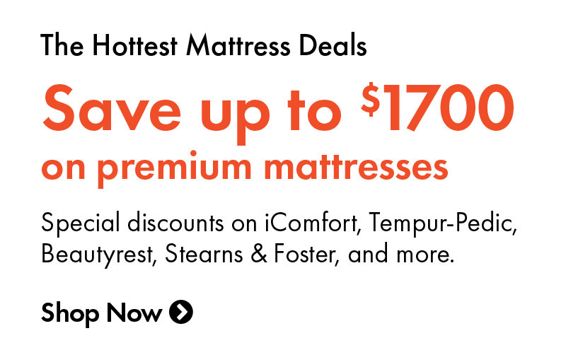 Save Up to $1700 on a new mattress