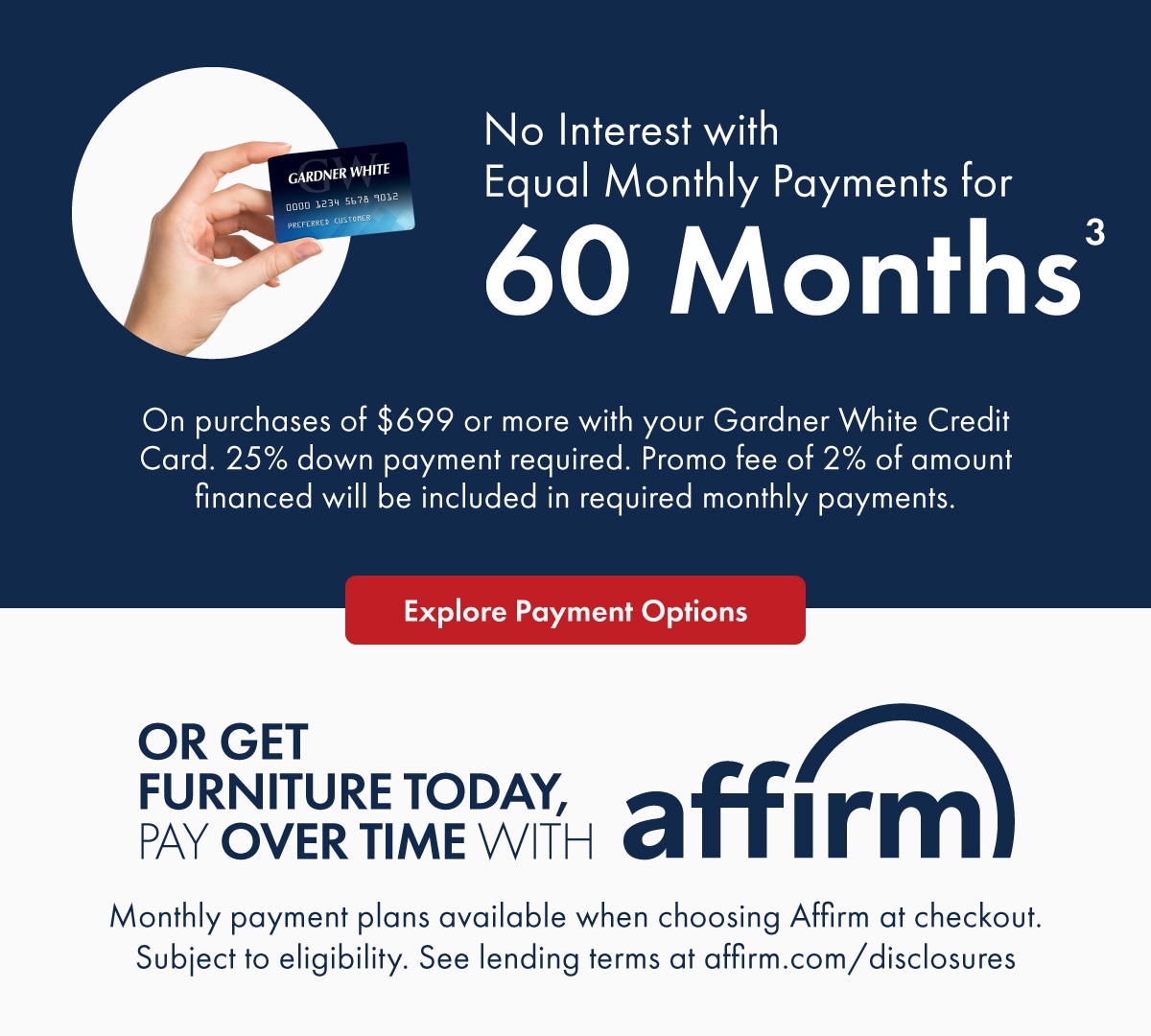 Explore Payment Options