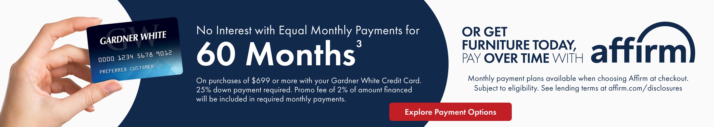 Explore Payment Options