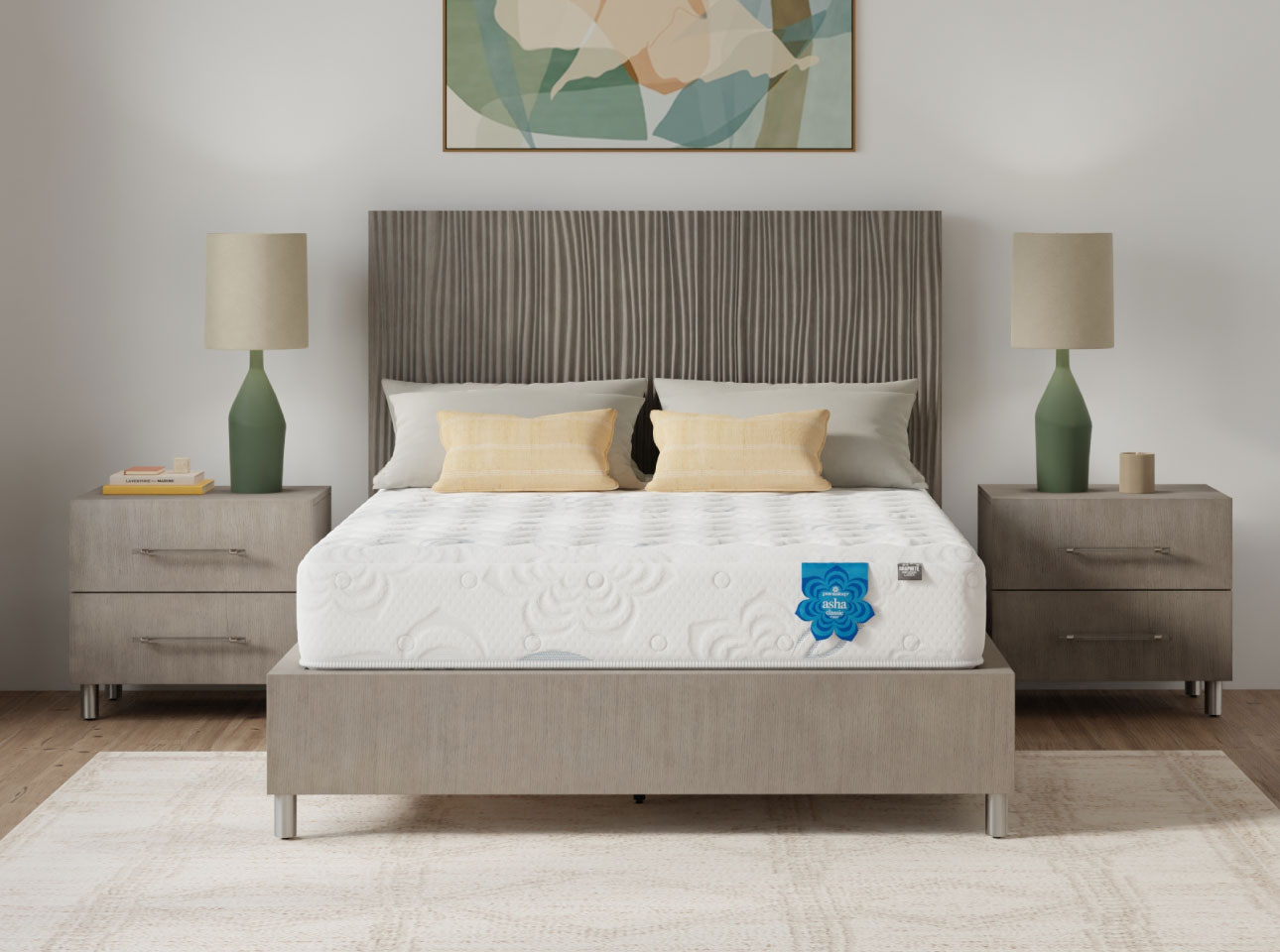 Bedroom featuring a PranaSleep mattress.