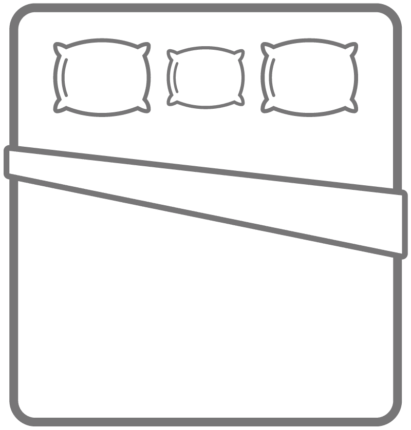 King mattress icon