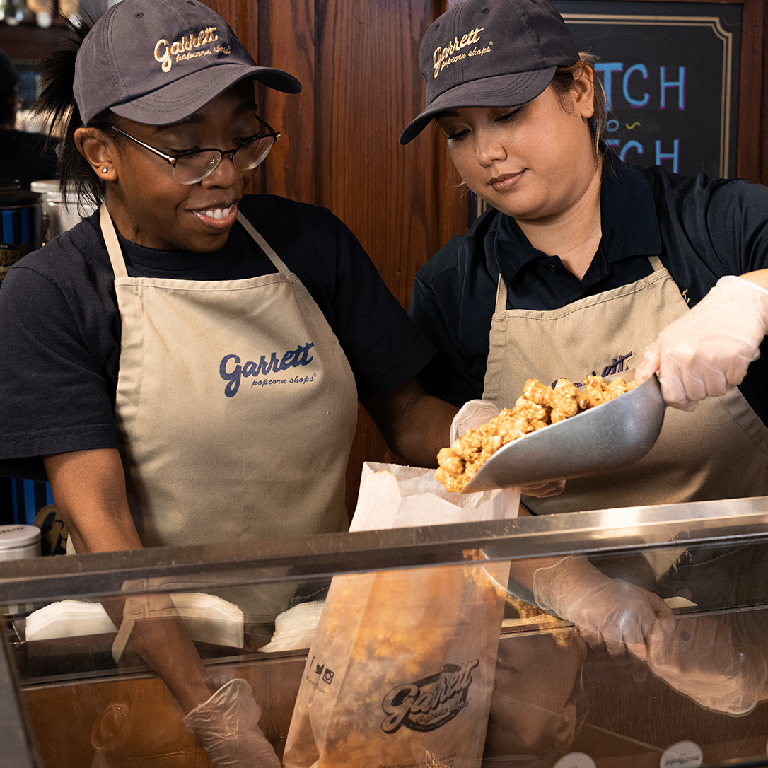 What’s a Garrett Popcorn experience?