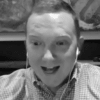 Screenshot of JD Graffam during the interview