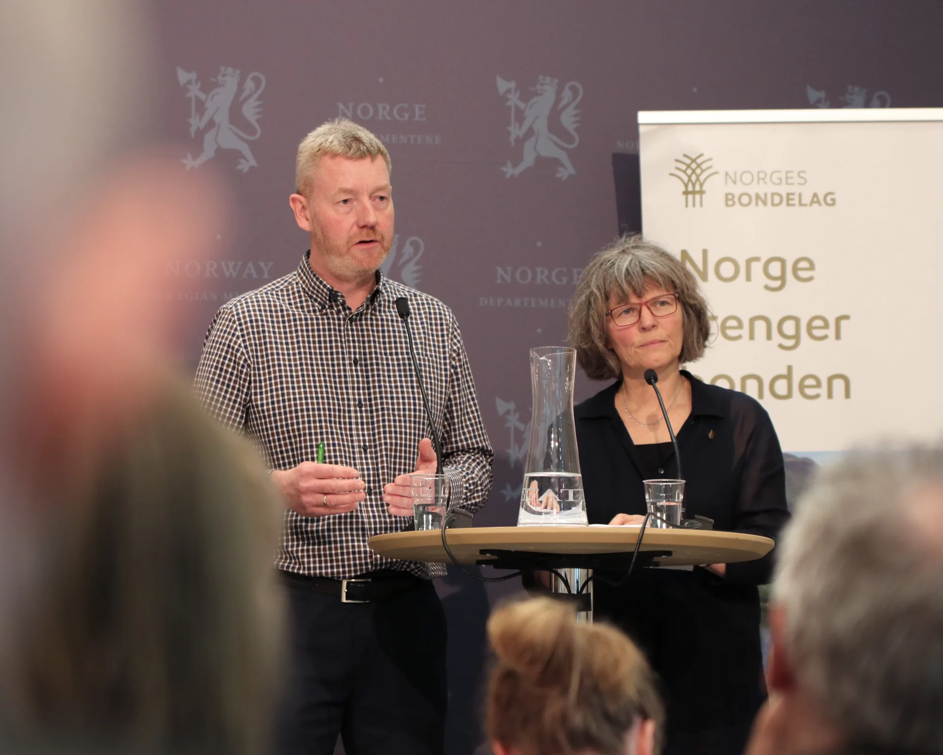 Bjørn Gimming og Kjersti Hoff