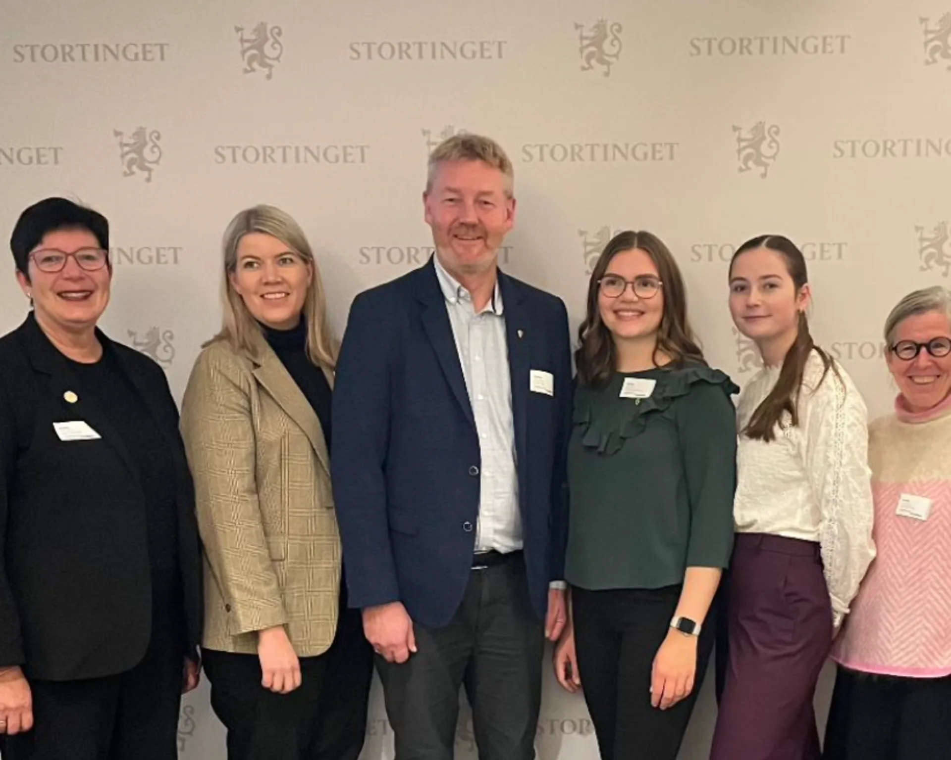 Høring i næringskomiteen, statsbudsjett 2025. 
Anne Irene Myhr (NBK), Gunn Jorunn Sørum, Bjørn Gimming, Malin Solberg, Sigrid Heringstad (NBU), Cesilie Aurbakken (NBK) og Sigrid Hjørnegård