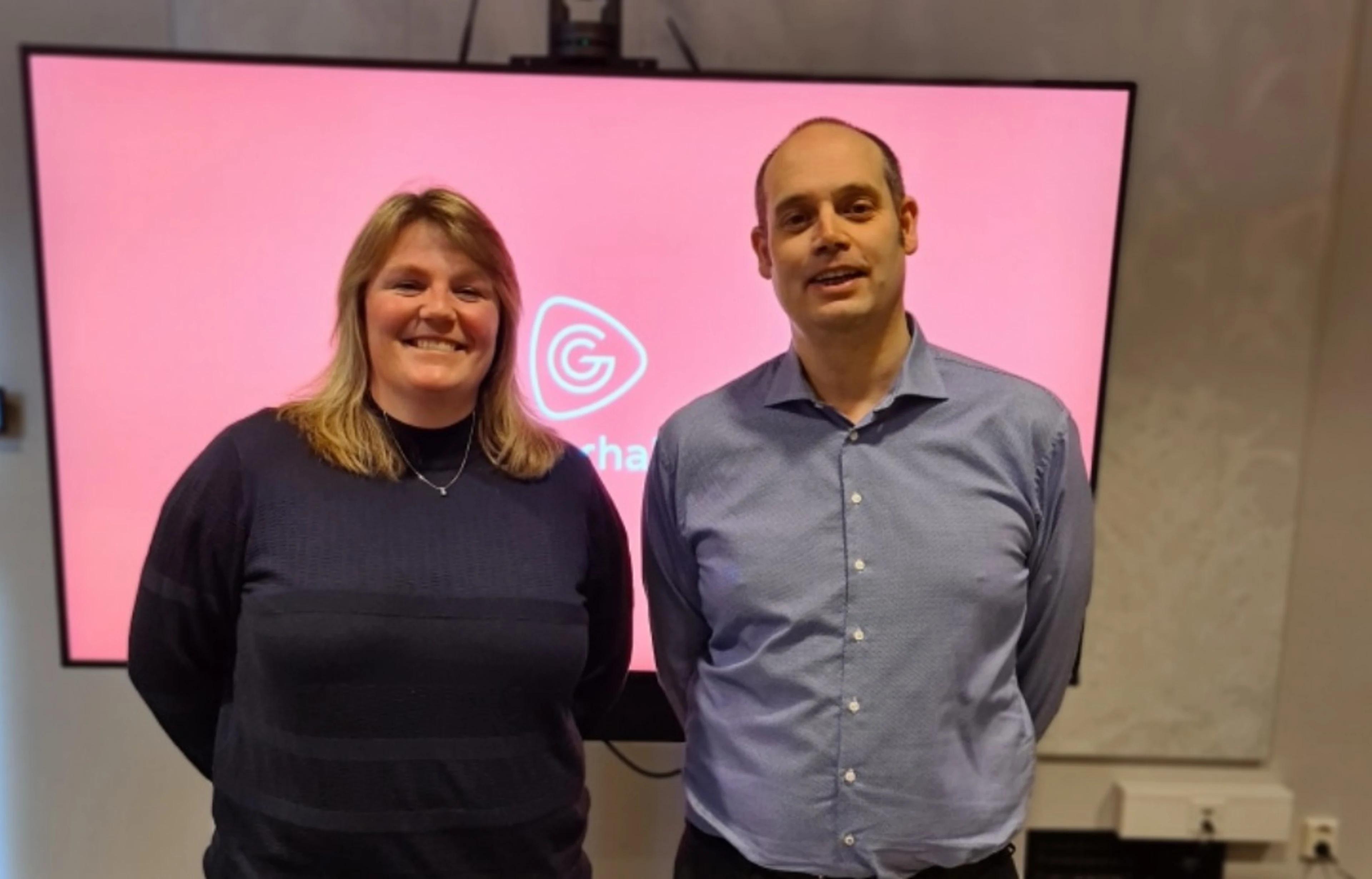 Louise Gjør og Nils Olve Gillund.