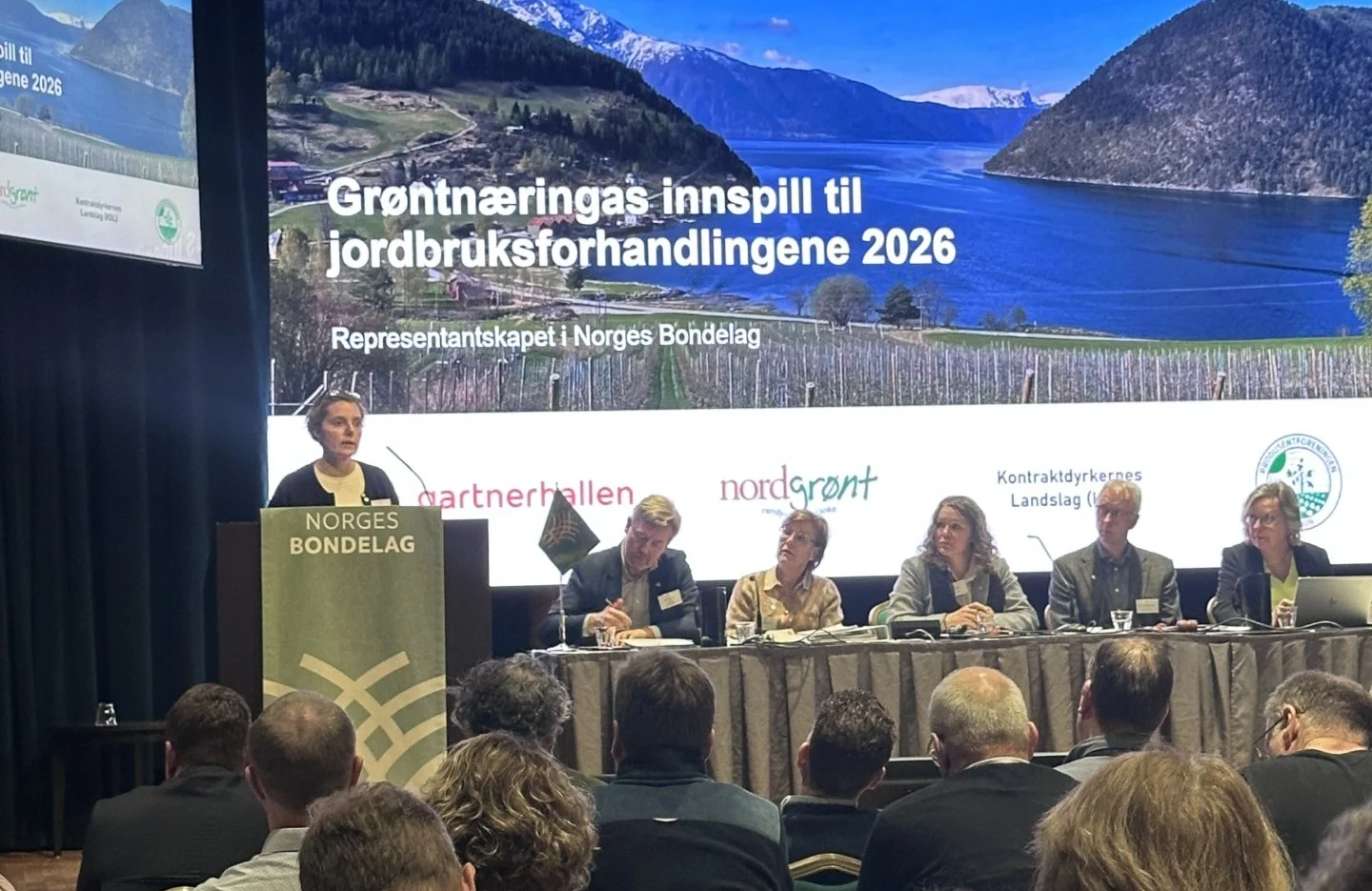 Aud Mari Folden på repskap i Norges Bondelag