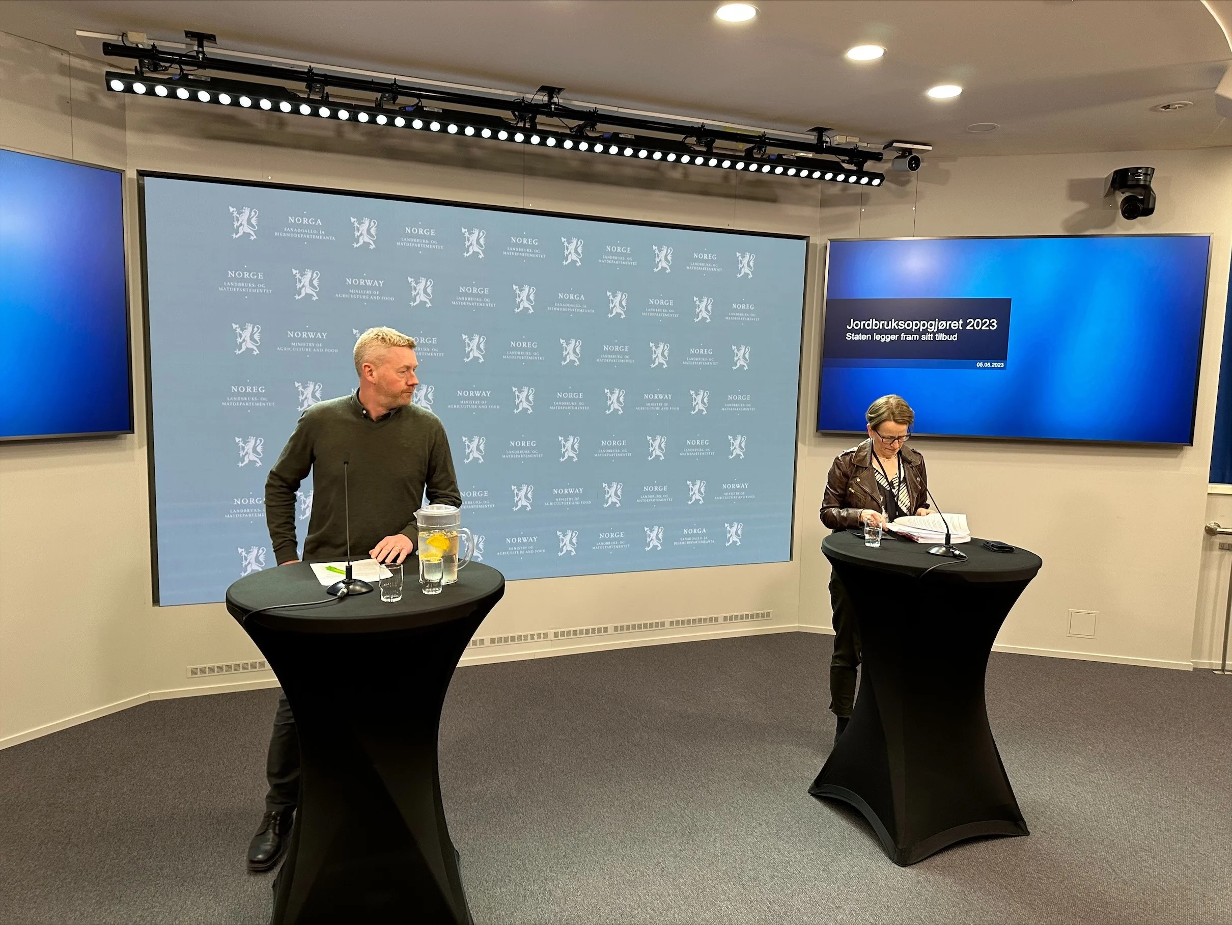 Bjørn Gimming og Viil Søyland