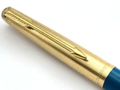 Vintage Parker 61 Custom Mechanical Pencil In Vista Blue Made In England 1
