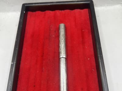 Vintage Autopoint Pencil In Burgundy Made In USA Pat. Pend. Good Condition 1