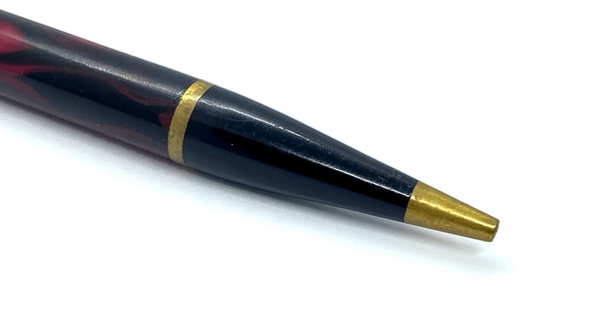 Vintage Conway Stewart Nippy Pencil Red Candle Flame Made In England 1950'S