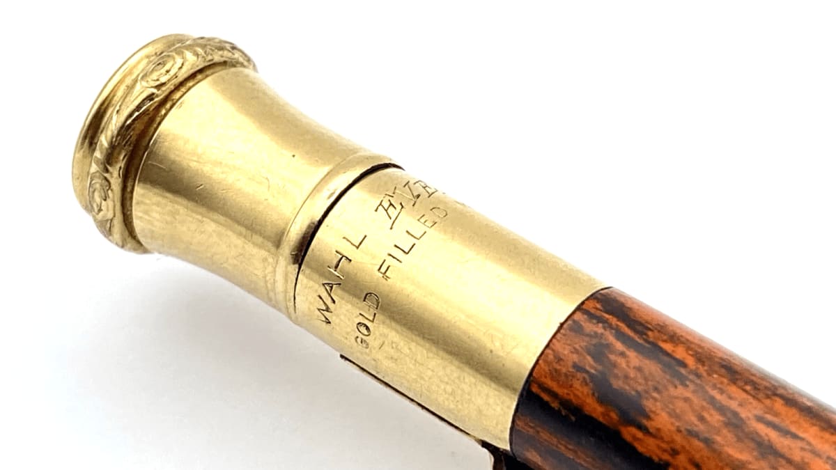 Vintage Wahl Eversharp 757Y Oversize Mechanical Pencil Rosewood Hard Rubber USA
