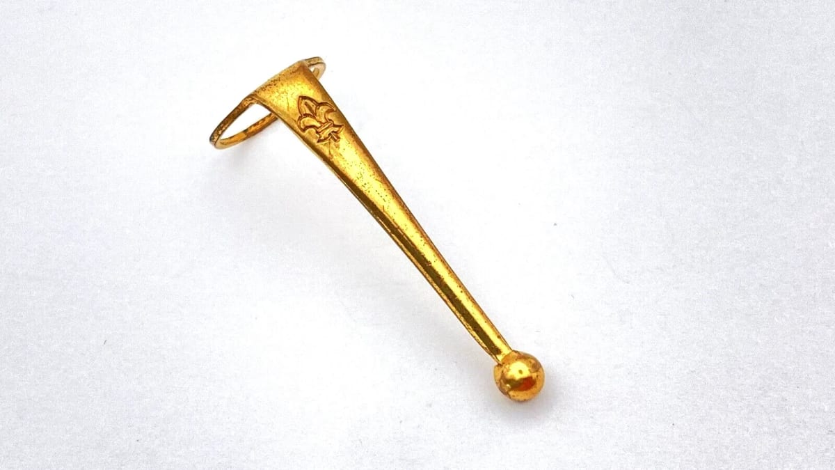 Vintage Empire 411 Fountain Pen Clip Rolled Gold Made By Conway Stewart England