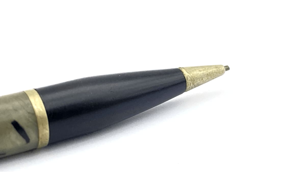Vintage Conway Stewart Nippy Pencil In Reversed Cracked Ice Made In England