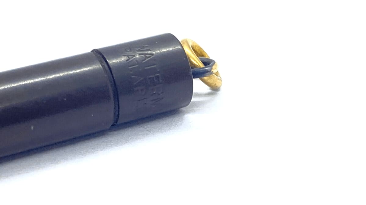Vintage Waterman 52 1/2V Pencil In Black Hard Rubber Patent Applied For USA